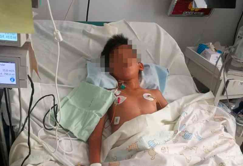 Menor golpeado por su padre en Yacuiba se encuentra en terapia intensiva