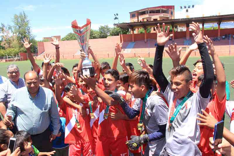 Tarija se consagró campeón nacional de fútbol en la categoría Sub-13