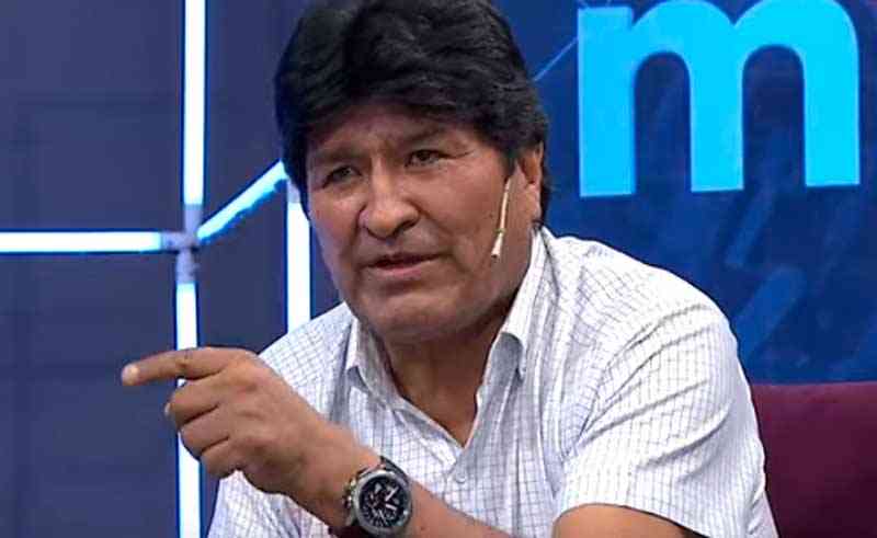 Evo: “Si quiero, puedo entrar cualquier momento a Bolivia”