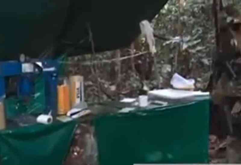 Chapare: Felcn destruye laboratorio con capacidad para producir 200 kg de droga