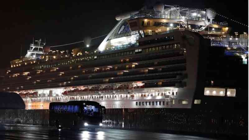 Coronavirus: la evacuación del crucero Diamond Princess, el 