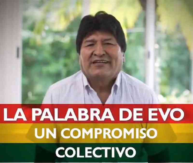 Evo aparece en un video y lamenta la expulsión de médicos cubanos: 