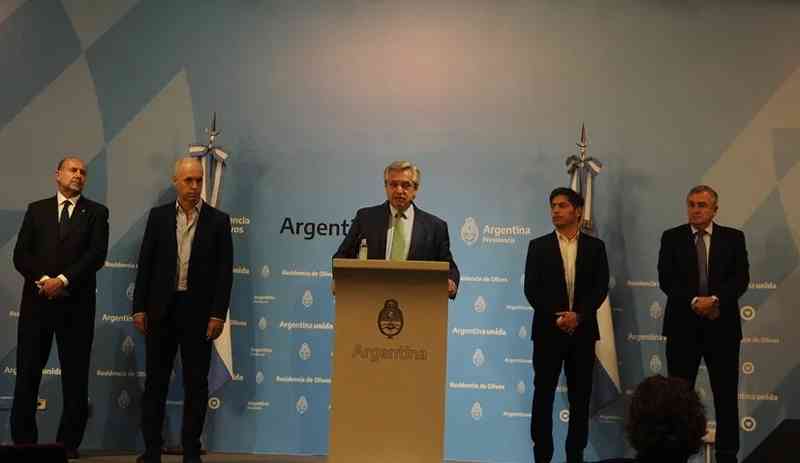 Coronavirus en Argentina: Alberto Fernández declaró la cuarentena total desde esta medianoche y hasta el 31 de marzo
