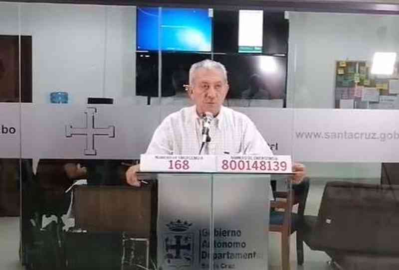Coronavirus: Urenda confirmó el noveno caso positivo en Santa Cruz y el número 20 en el país 