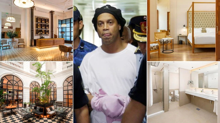 El pedido especial de Ronaldinho al exclusivo hotel donde cumple con el arresto domiciliario en Paraguay