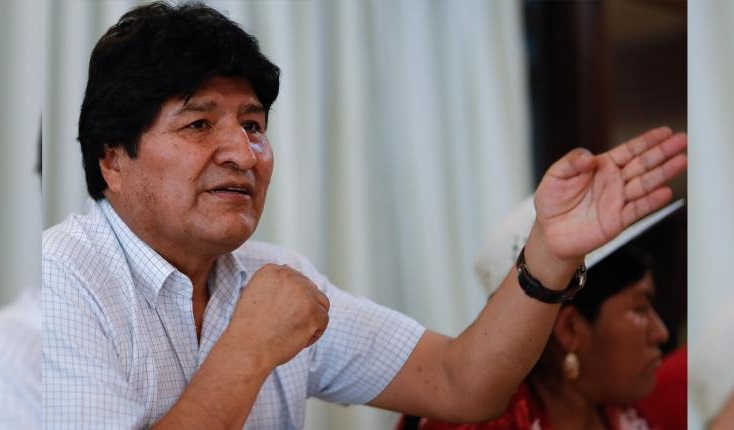 Evo afirma que conversa con las FFAA y con la Iglesia para evitar otro “golpe de Estado”