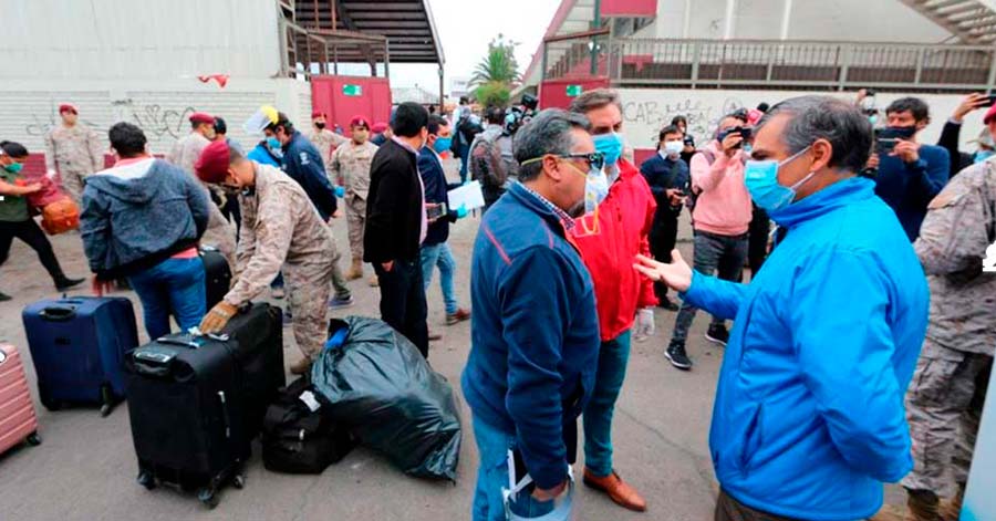 Chile: Registran más de 20 positivos de Covid en albergue de bolivianos