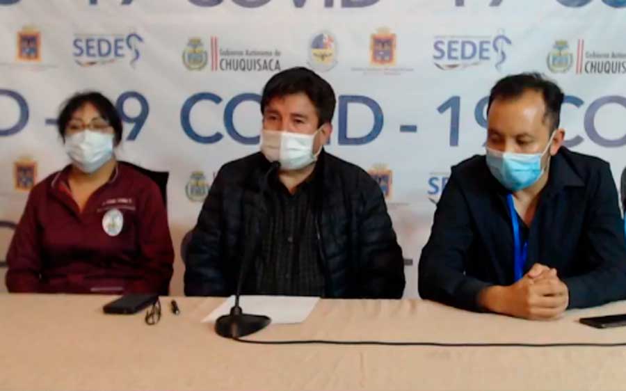 Chuquisaca confirma su primer deceso por coronavirus