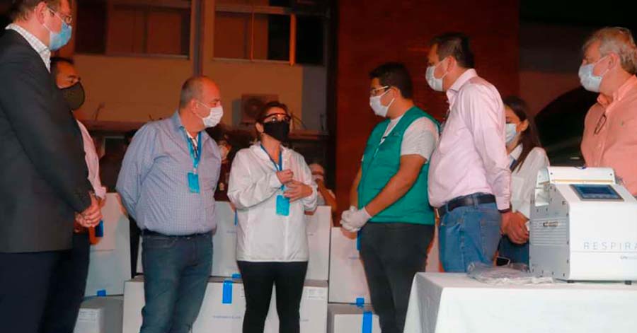 Empresa GPA Innova cambiará los respiradores de emergencia por otros más avanzados 