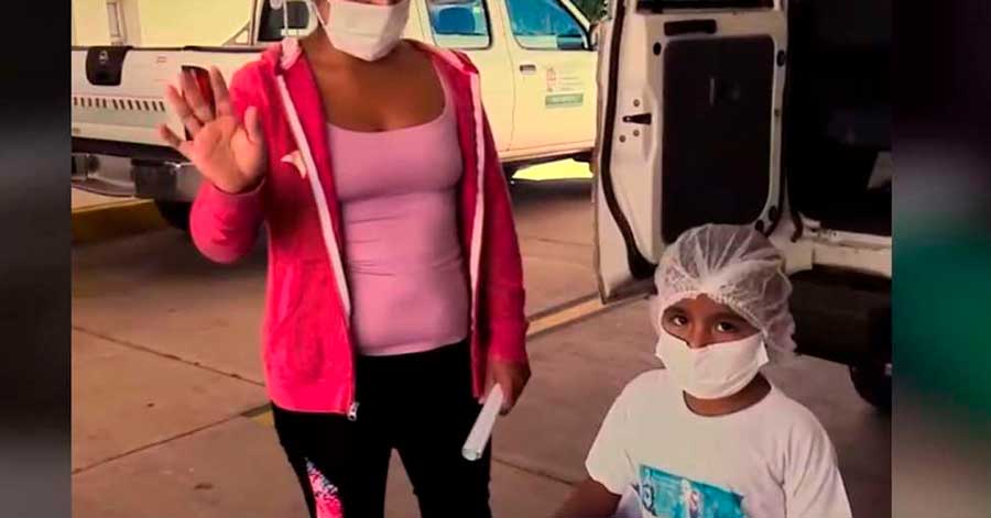 Carlita venció el Covid-19 luego de 36 días internada, ahora retorna a su lucha contra el cáncer