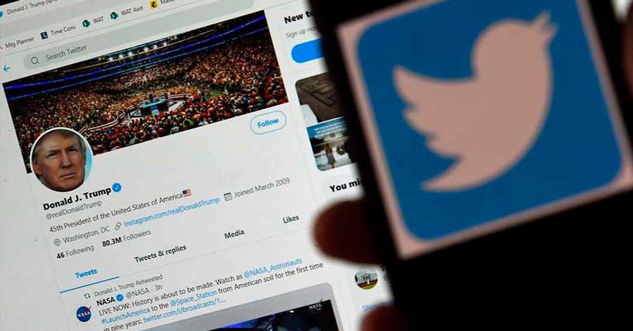 Twitter afirma que puede suspender la cuenta de Donald Trump