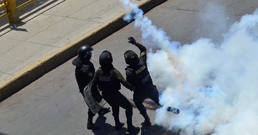 Caso gases lacrimógenos: tomarán declaración de Amorin mediante Fiscalía de Brasil