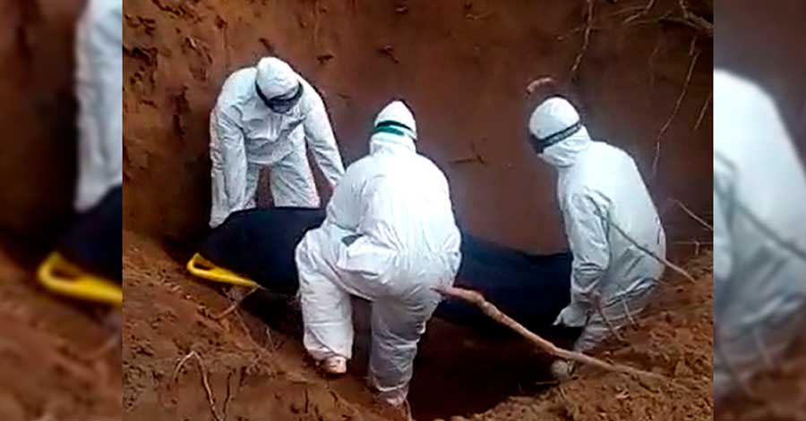 En Guayaramerín sepultan a los muertos de Covid-19 sin féretros ante carencias y desesperación