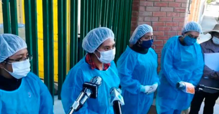Patacamaya: pobladores amenazan a médicos y los acusan de “crear” el coronavirus