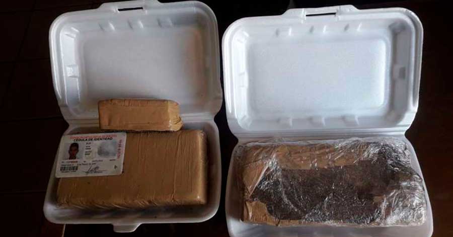 Santa Cruz: Joven camuflado como “delivery” transportaba marihuana en envases de comida