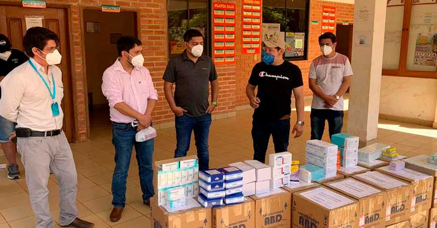 Entregan dexametasona y otros medicamentos contra el coronavirus a Guayaramerín