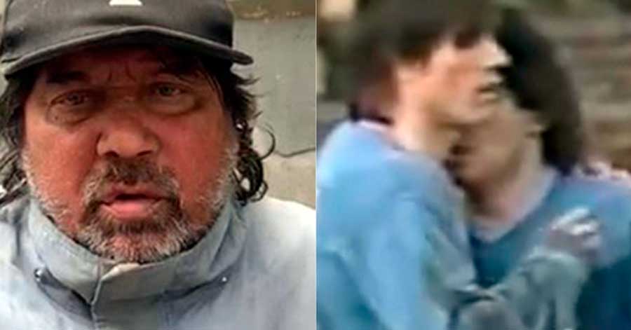 La noticia que conmueve a Italia: encontraron a un ex compañero de Maradona en Napoli viviendo en la calle