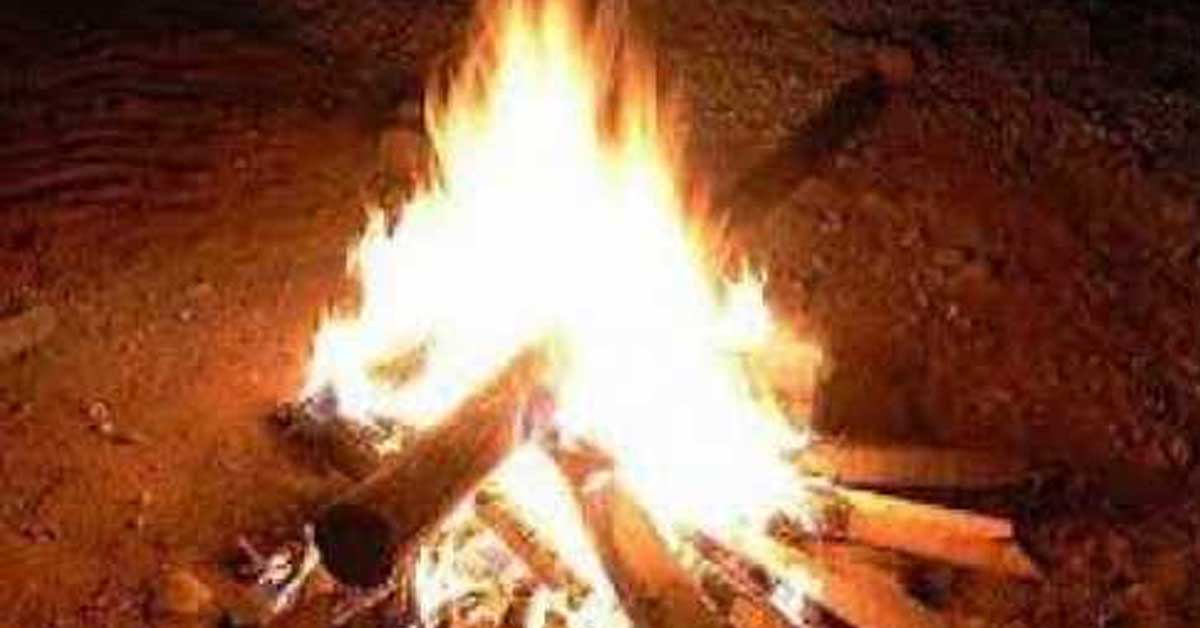 Mujer que llegó de Cochabamba decidió festejar San Juan en medio del encapsulamiento