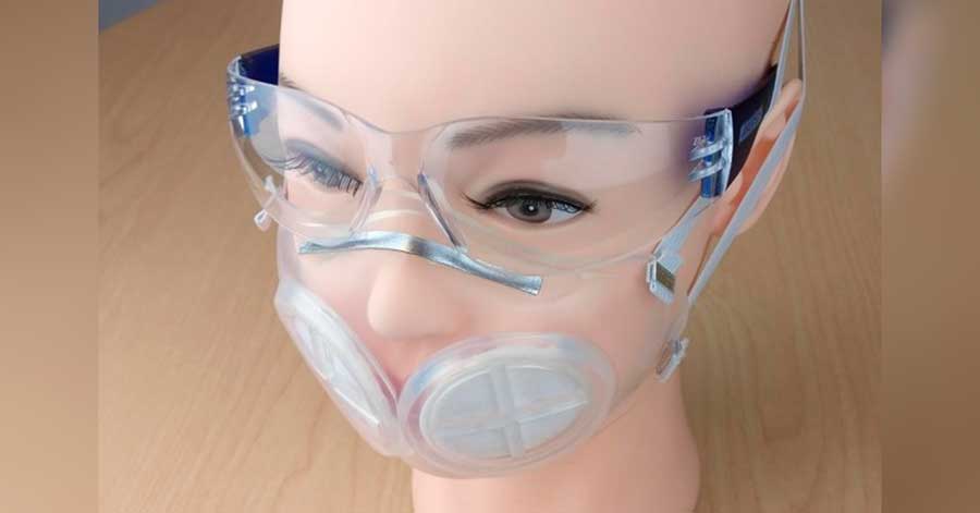 Esta mascarilla de goma esterilizable y reutilizable ha sido diseñada por investigadores del MIT como alternativa a las N95 