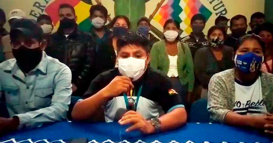 Loza: “Cualquier derramamiento de sangre va a ser responsabilidad del Órgano Electoral”