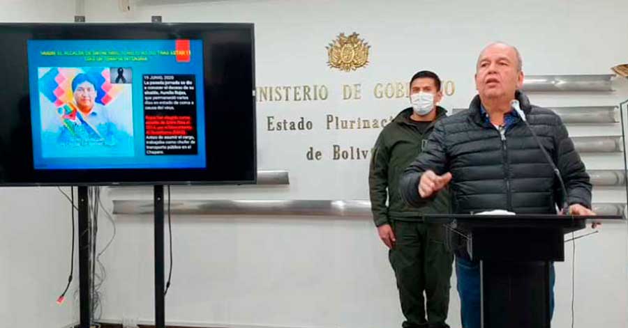 Murillo pide al MAS suspender movilizaciones por el peligro de contagio: “No sigan mandando a la muerte a su gente”