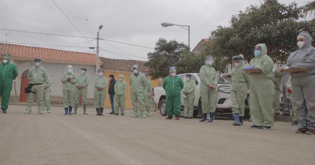 Inician rastrillaje masivo para detectar casos de coronavirus en Padcaya