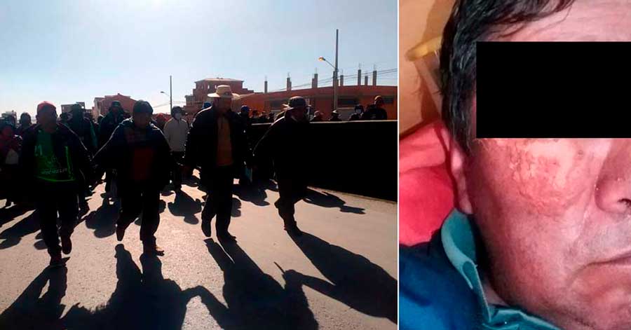 El Alto: Fejuve contestataria denuncia amedrentamiento, agresión y secuestro a dirigentes que rechazan bloqueos