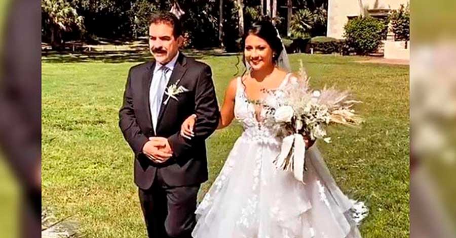 Manfred Reyes Villa aseguró que se iba por motivos de salud, pero aparece en una boda
