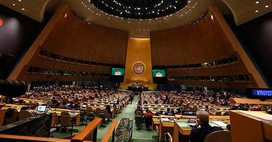 Añez en la ONU denuncia al Gobierno argentino de “abusivo” y de amparar la “conspiración” de Evo