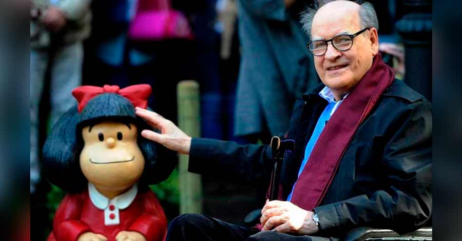 Murió Quino, el creador de Mafalda, a los 88 años de edad