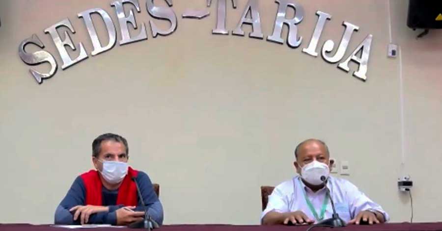 Tarija realiza controles sanitarios en frontera con Argentina para disminuir contagios de COVID-19
