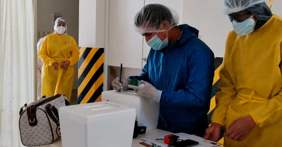 Tarija inicia proceso de validación de muestras del método LAMP para diagnosticar coronavirus
