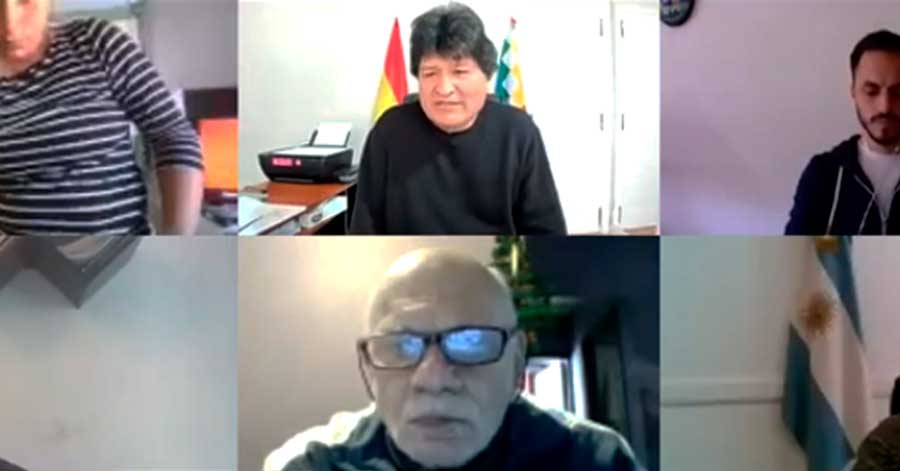 Evo: “Camacho no creo que renuncie, esa es la ventaja que tenemos, ellos están divididos”