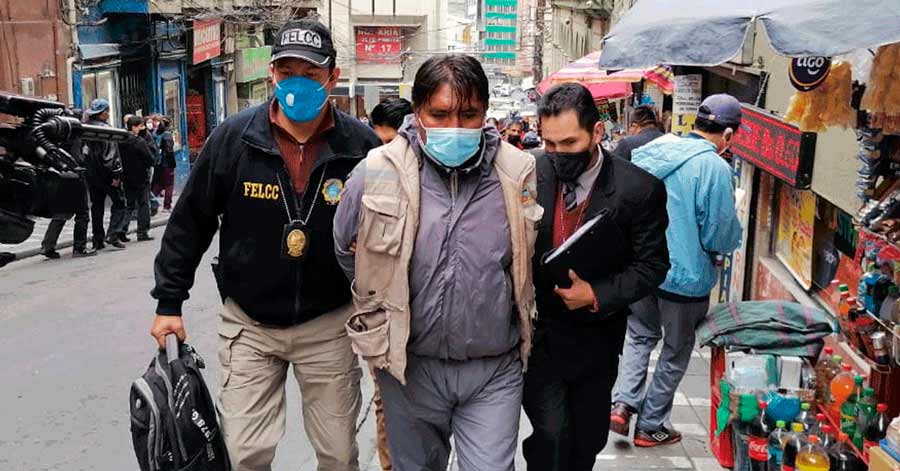 Envían a la cárcel a dirigente de El Alto acusado por el bloqueo a oxígeno 