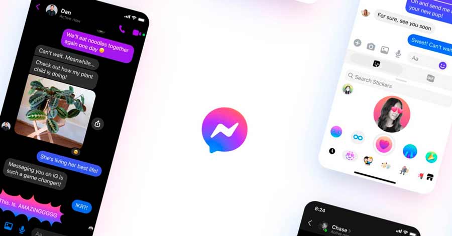 Facebook Messenger se renueva estrenando diseño y haciendo oficial el nuevo icono 