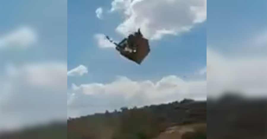 Vientos levantan juego inflable y deja un niño fallecido y dos niñas heridas en Tarata 