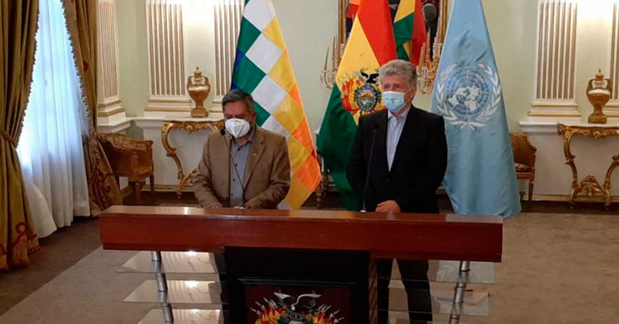 ONU trabaja para establecer en Bolivia una Oficina de la Alta Comisionada de Derechos Humanos
