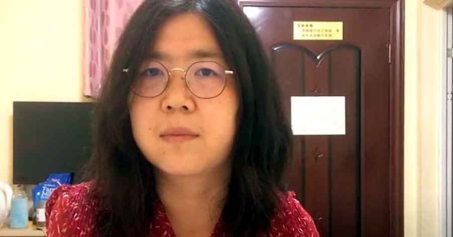 Coronavirus en China: condenan a 4 años de prisión a una periodista que cubrió el inicio del brote en Wuhan