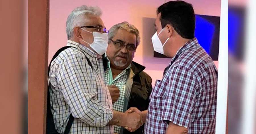Alcalde Lema y rector de la UAJMS avanzan para concretar construcción del hospital y centro cultural universitario