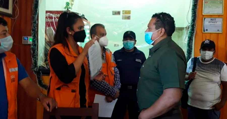 Alcaldía y COE realizó la inspección a el local El Vallecito