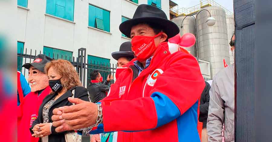 ‘Tata’ Quispe descarta pedir perdón judicial y desafía a que lo metan preso