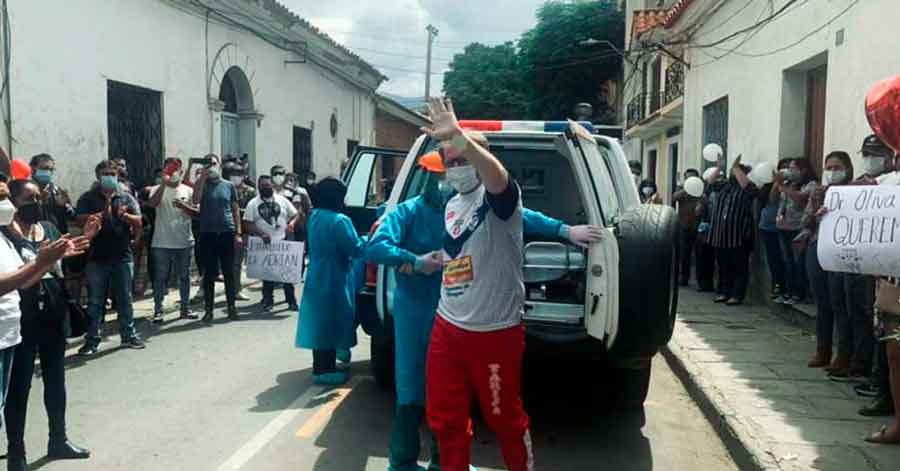 El gobernador de Tarija es dado de alta tras superar el Covid-19