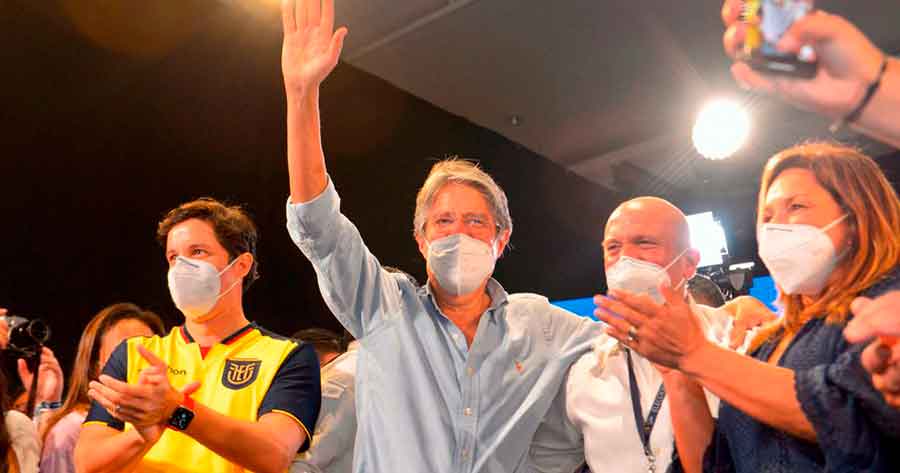 Guillermo Lasso derrotó a Andrés Arauz y fue electo presidente de Ecuador 