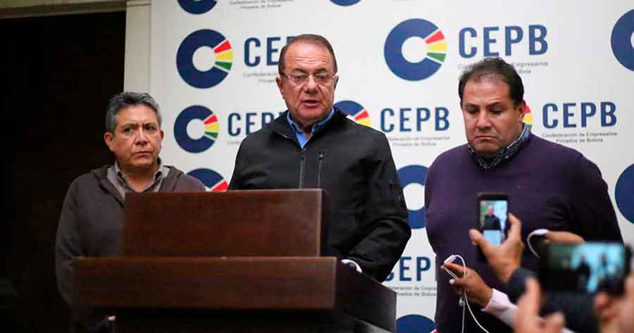 La CEPB rechaza incremento salarial y advierte ‘graves consecuencias’ para las empresas