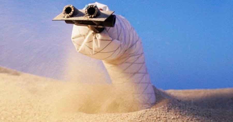 El robot “lombriz” que escarba en la arena, una tecnología que podría ser clave para la exploración de otros planetas