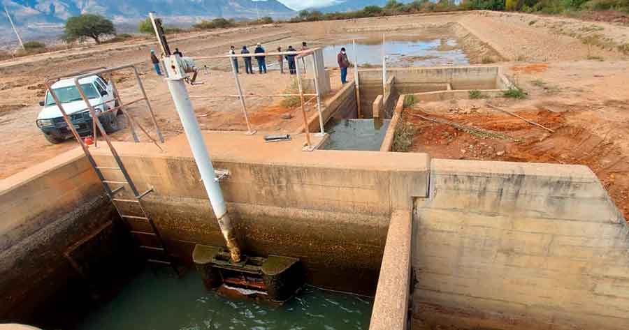 Gobernación y Proyecto San Jacinto rehabilitan reservorio de agua para riego 