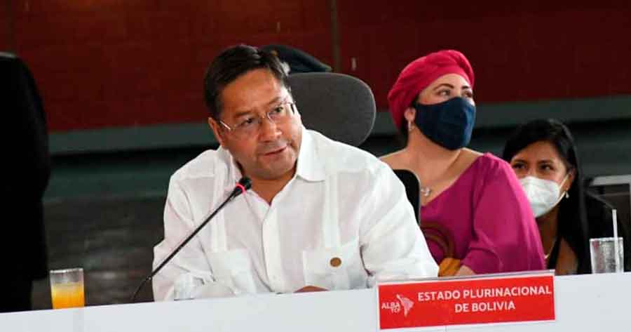 Arce pide disculpas a Cuba y Venezuela por conflictos con Añez y afirma que ahora se reconstruye Bolivia 