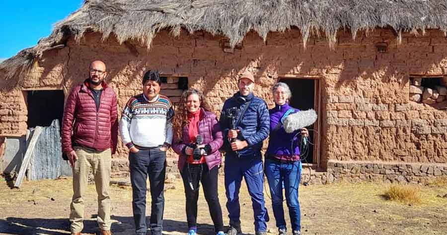 Graban película Seremos millones, sobre Evo Morales