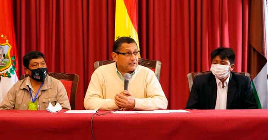 Gobernador de Tarija critica la “falta de cordialidad” de Arce y expresa indignación por el “abuso de poder” del MAS