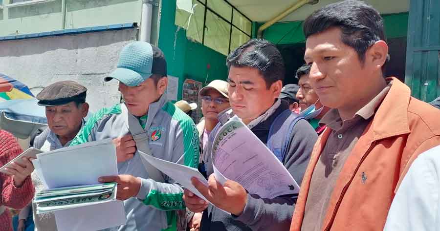 Adepcoca: Regionales convocan a marcha para el lunes contra el tercer mercado
